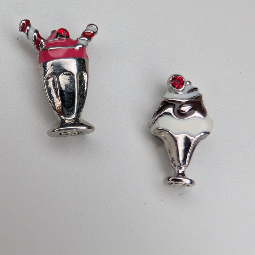Origami Owl Malt Ice Cream Sundae Charms